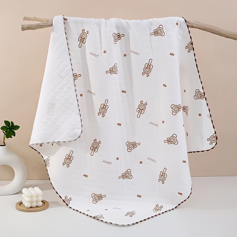 Baby Swaddle Blanket for Newborns in Spring Autumn Winter Soft Cotton
