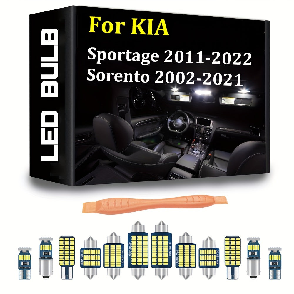 Car Interior LED Light Kit for SUV Cabin Decor Canbus Compatibility