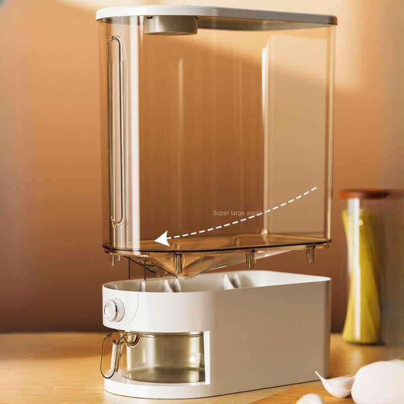 Oziq-ovqat uchun havo o'tkazmaydigan saqlash konteyneri, o'lchov stakan bilan, 176oz 352oz, namlikka chidamli