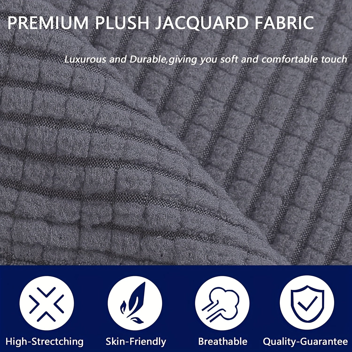 Мягкие чехлы для диванов для спальни, офиса, гостиной или домашнего декора. Доступны в наборах по 2, 3 или 4 предмета. Эластичные и защитные для диванов и мебели.