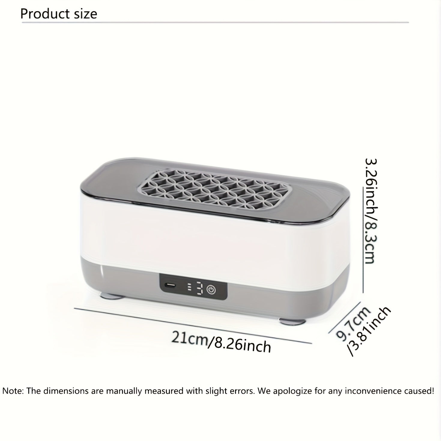 Limpiador automático de brochas de maquillaje, recargable por USB, batería de litio para joyas, gafas y objetos pequeños