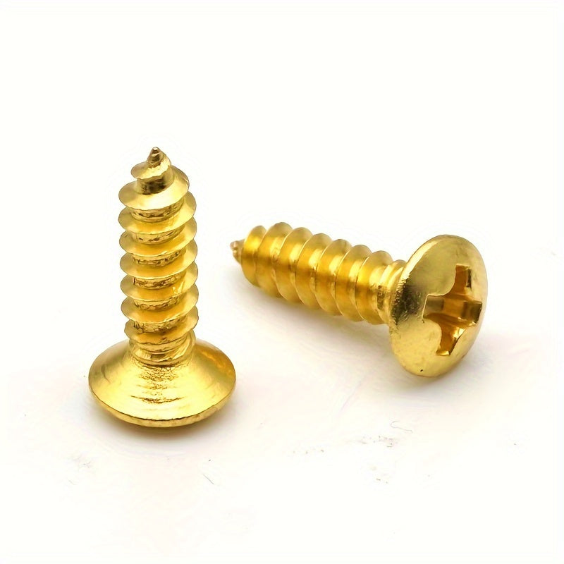 Набор из 50 винтов для защиты корпуса гитары для электрогитары и бас-гитары с медиаторами и винтами для установки