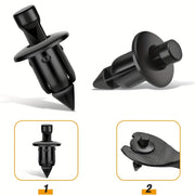 50Pcs M6 Motorcycle Fender Clips Suitable for ATV and Bike Models