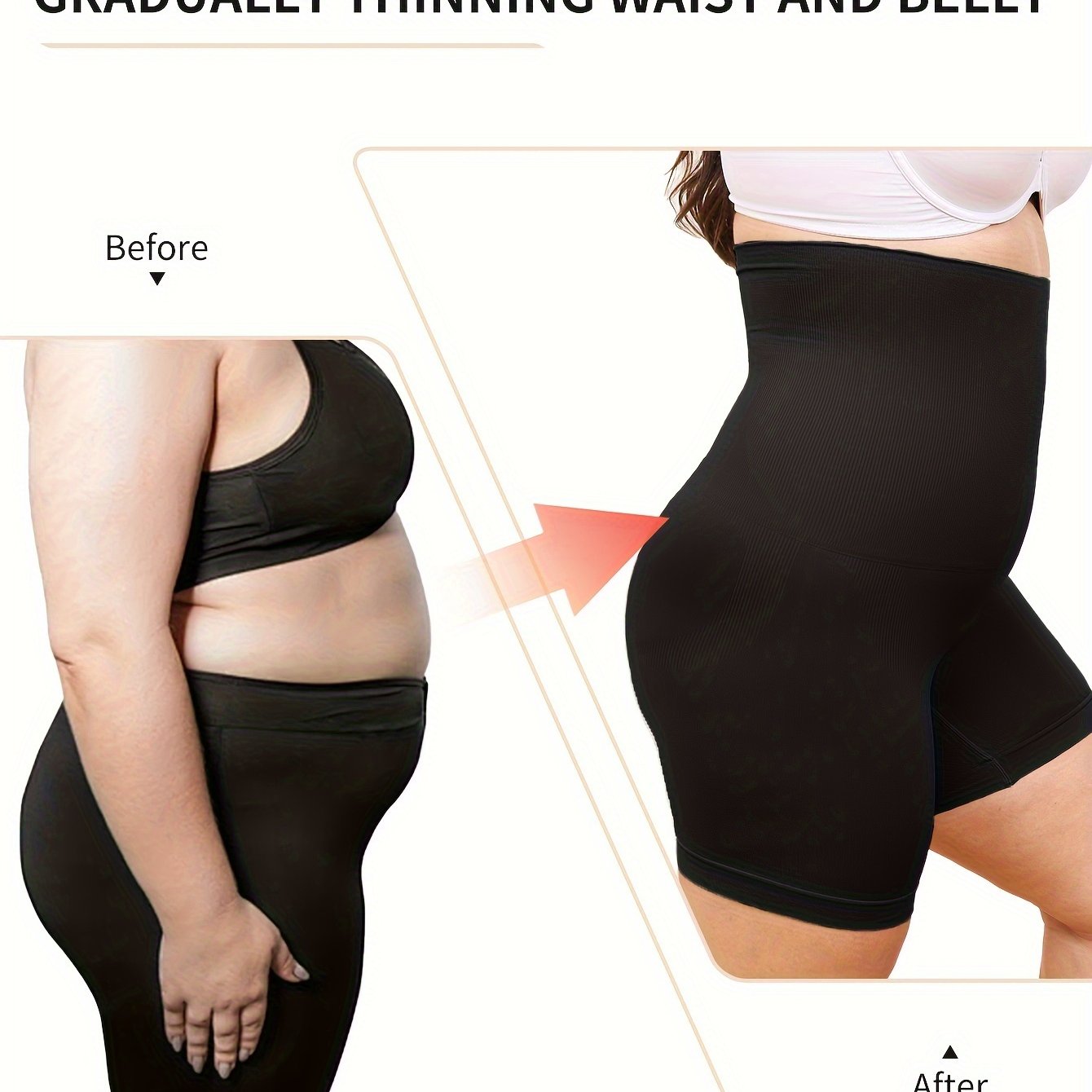 Ayollar uchun shovqinsiz nafas oladigan qorin nazoratli shakllantiruvchi shortlar