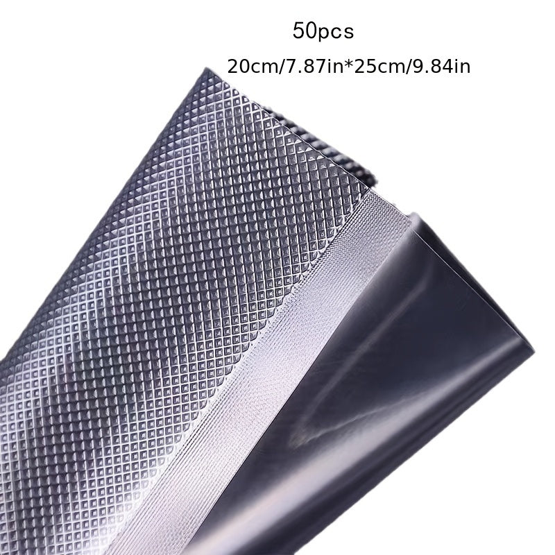 Vacuum Sealing Bags for Food Storage, Plastic Compression Bags for Sealing Machine