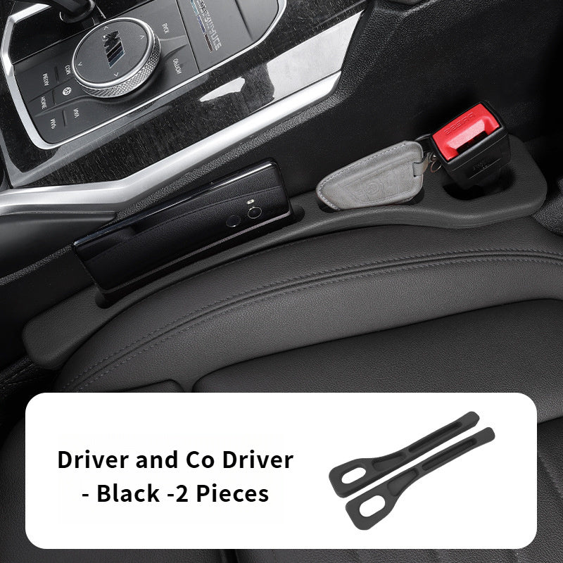 2 ta avtomobil o'rindig'i bo'shlig'ini saqlash uchun qopqoqsiz, suv o'tkazmaydigan ichki tashkilotchi