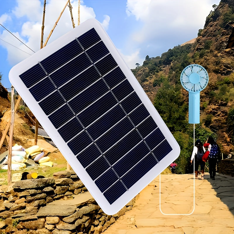 Portable Solar Panel Charger for Camping and Outdoor Use Removable Magnetic Solar Power