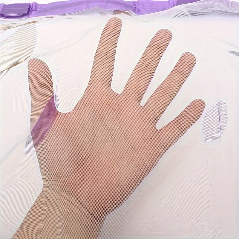 Magnetic Mesh Curtain with Magic Tape for Mosquito Prevention and Summer Use in Bedrooms and Homes