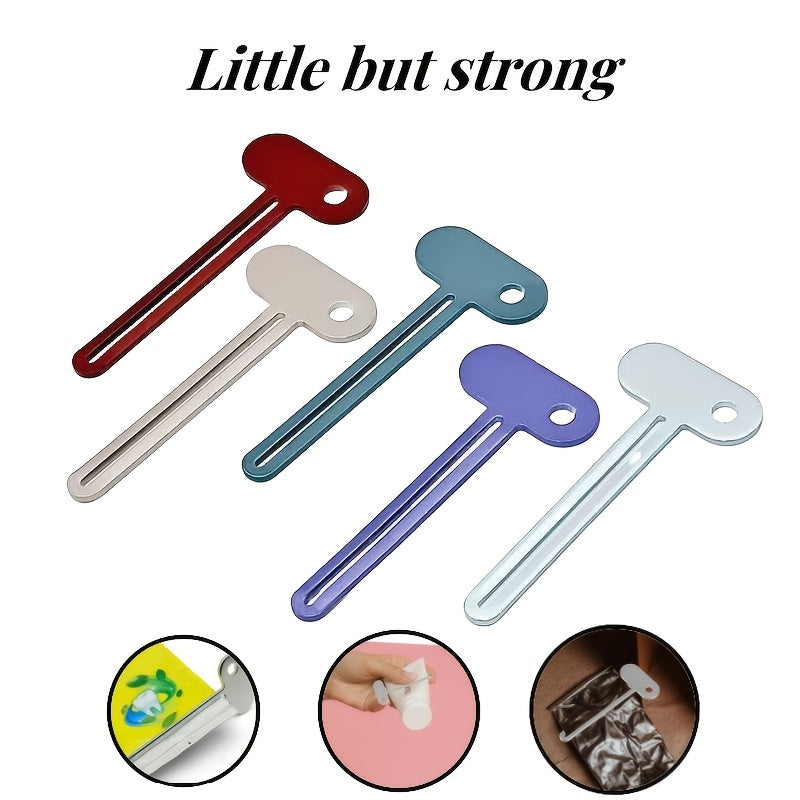 3 шт. набор из нержавеющей стали для выдавливания зубной пасты, ручной дозатор для тюбиков зубной пасты и крема