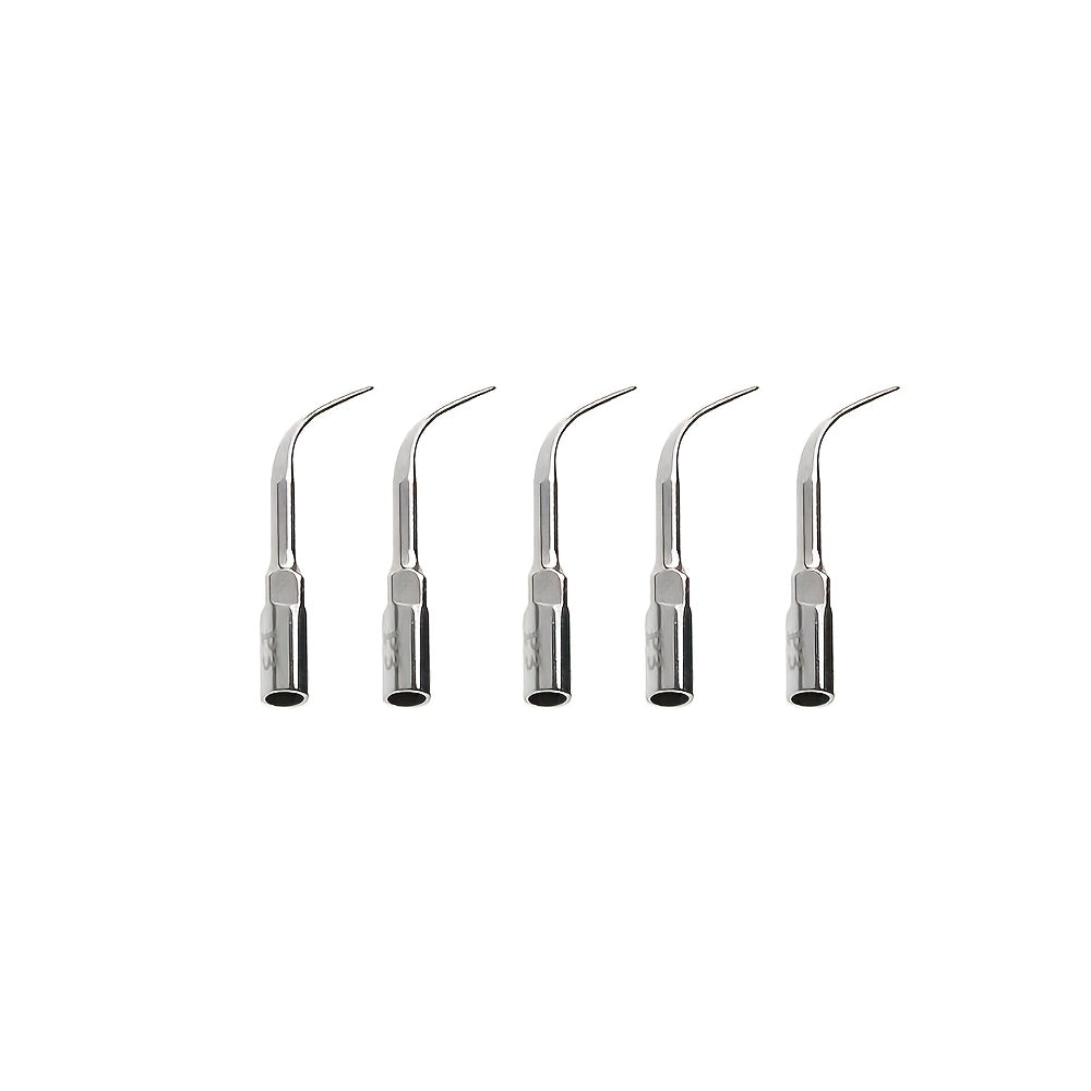 Set of 5 Stainless Steel Dental Cleaning Tools for Gum and Teeth Care Non-Electric Interdental Brushes and Picks