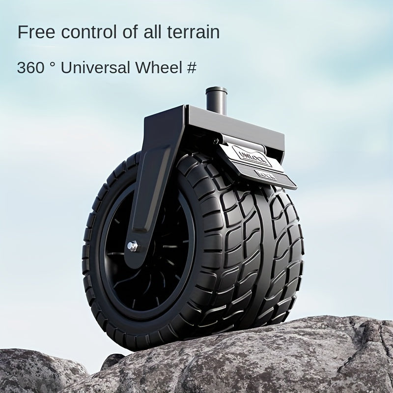 Heavy-Duty Folding Trolley Stainless Steel Large Capacity for Travel Camping Beach Picnic