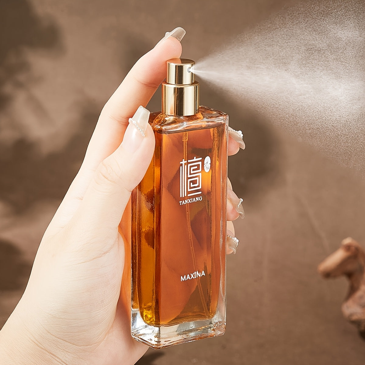 Women Sandalwood Perfume Liquid 3-5% Essential Oil Woody Fragrance Gift