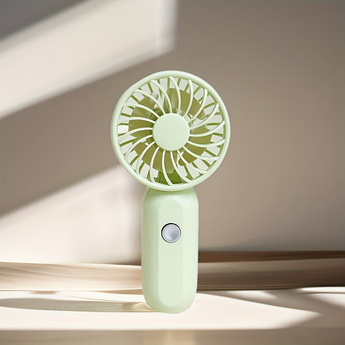 Portable USB Fan for Men and Women, Rechargeable Battery, 3 Colors
