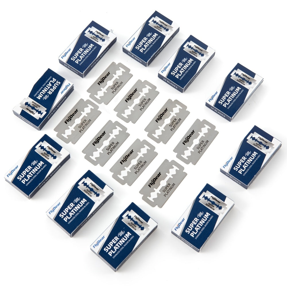 Maquinilla de afeitar de acero inoxidable de doble cara para afeitar y depilación