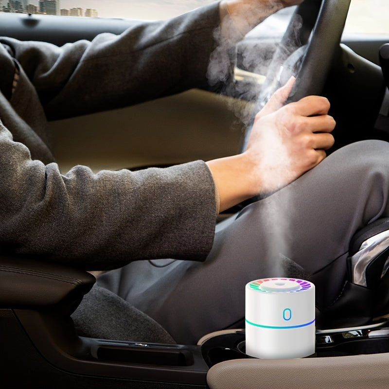 Ultrasonic Humidifier 230mL Quiet USB Portable for Bedroom Office School