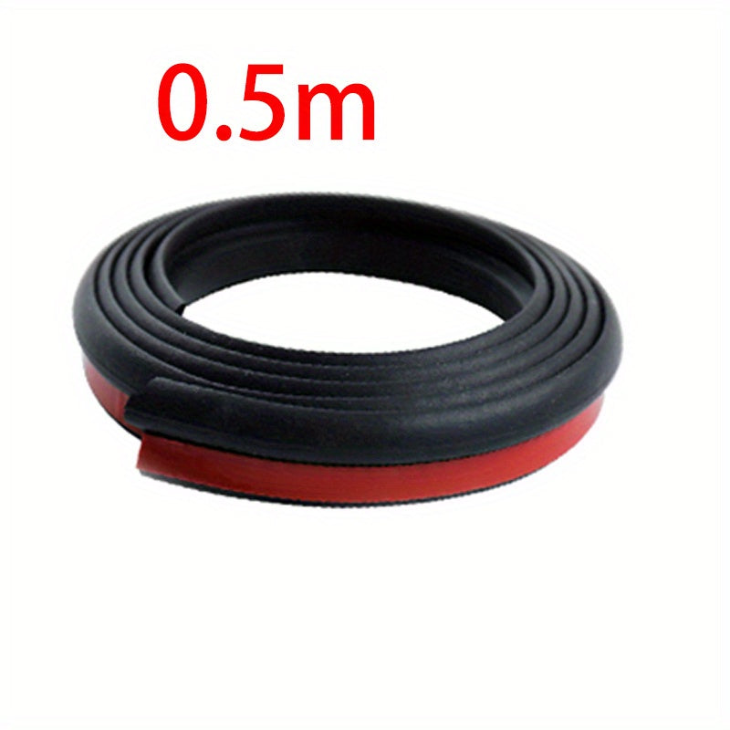 Universal Waterproof Rubber Car Hood Sealing Strip Noise-Reducing Gasket