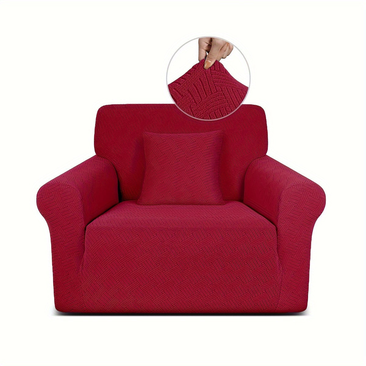 Thickened Jacquard Sofa Cover All-Elastic Bottom for 1-4 Seater Pet-Friendly