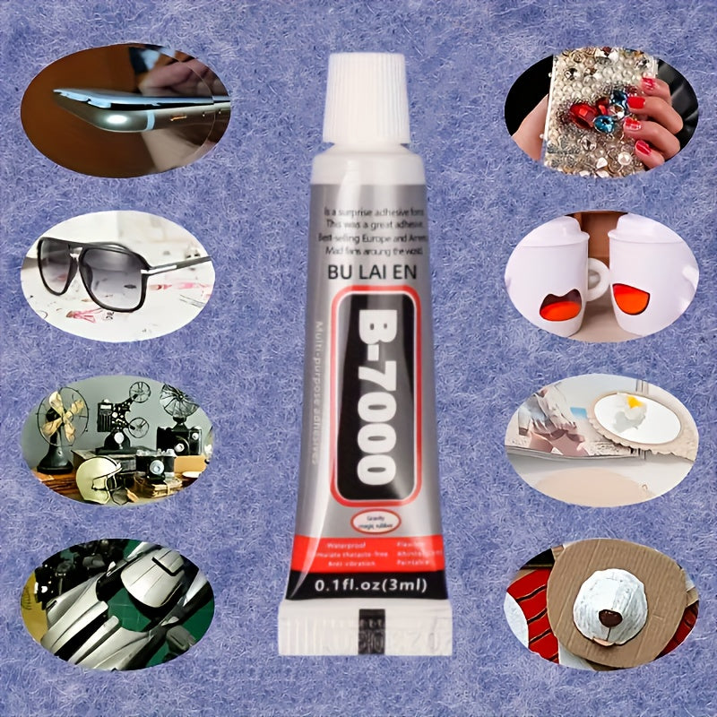 Pegamento adhesivo multiusos 4 piezas de unión fuerte para fabricación de joyas y reparaciones DIY compatible con plástico, metal, vidrio y cerámica