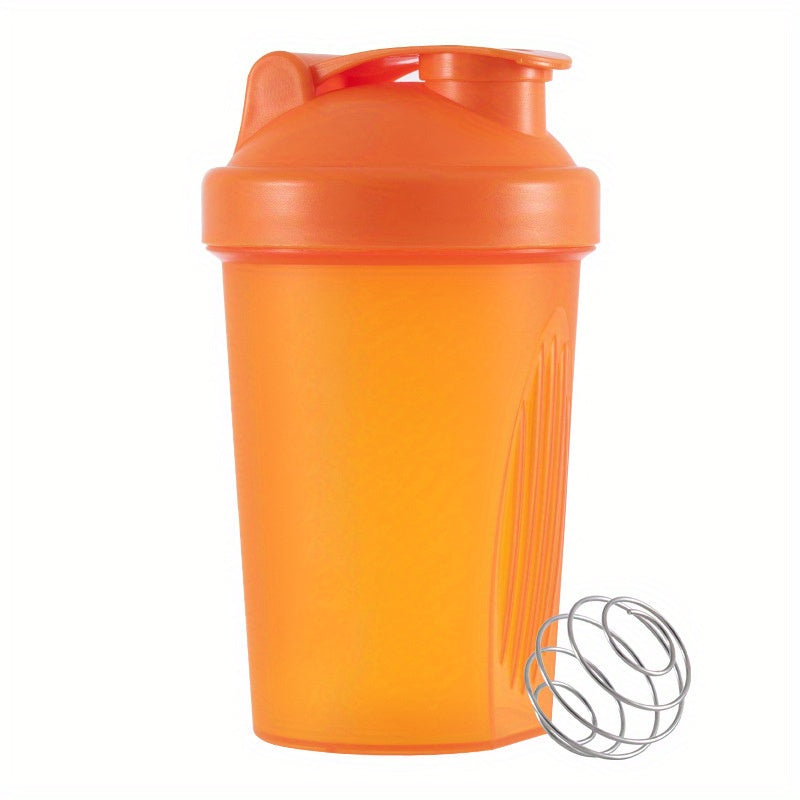 13.5oz Multicolor BPA-Free Shaker Bottle with Stirring Ball for Workout Supplements