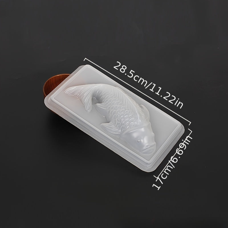 Polypropylene Koi Fish Baking Mold for Jelly Chocolate Pastry Decorating