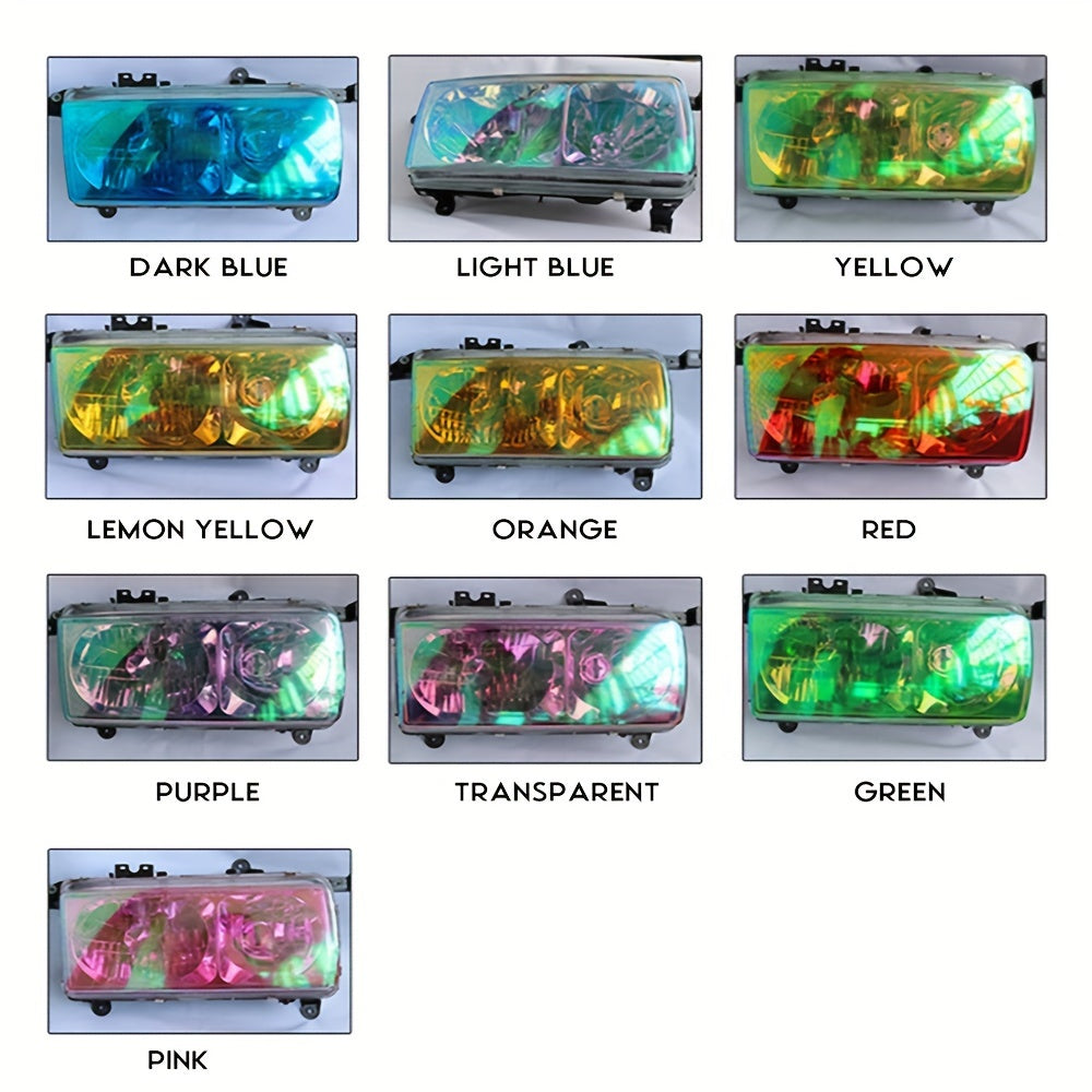 Car Motorcycle Laser Chameleon Light Film 30x60cm Color Change Vinyl Sticker