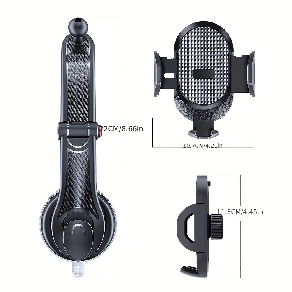 Soporte universal para teléfono de coche, soporte de gravedad para tablero de instrumentos para smartphones