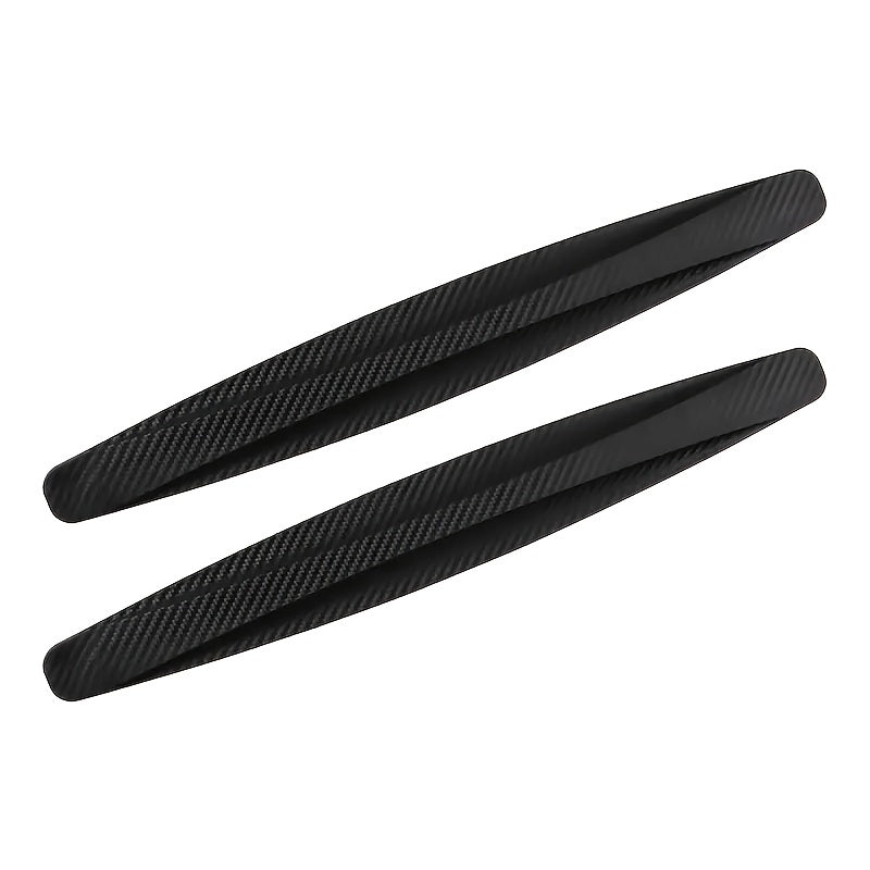 2pcs Car Front Rear Bumper Anti-Collision Strip Durable Scratch-Resistant