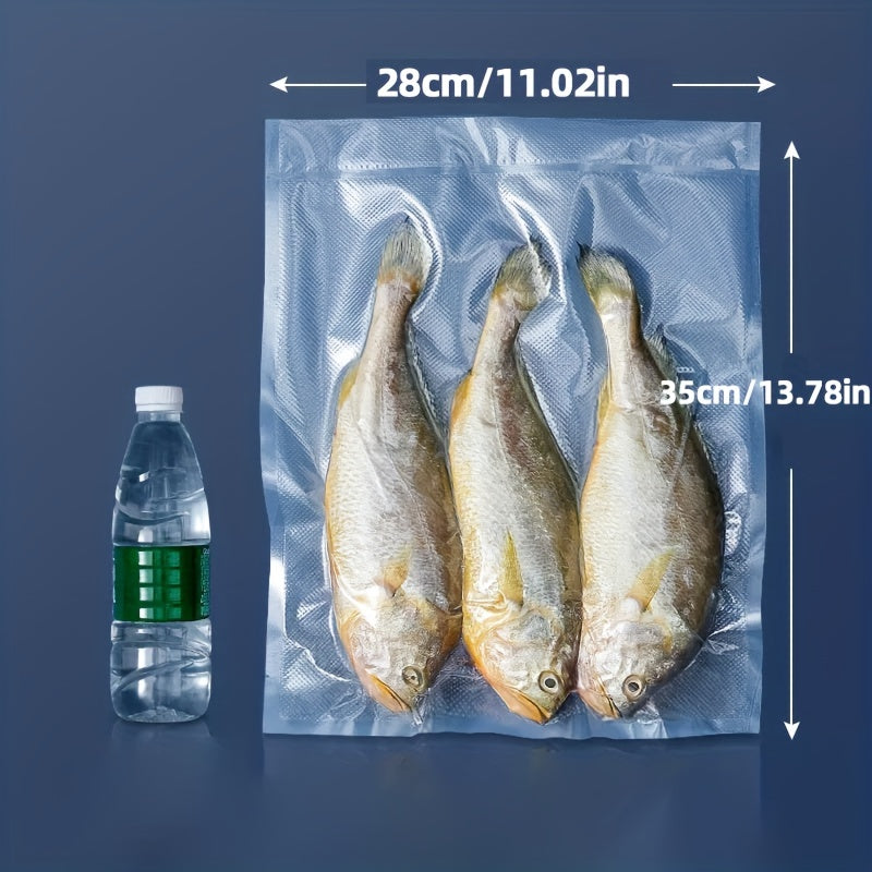 Pack of 50 Vacuum-Sealed Freezer Storage Bags for Food and Meal Prep