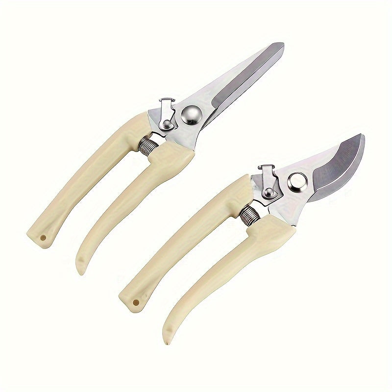 Stainless Steel Garden Scissors Set for Pruning and Trimming