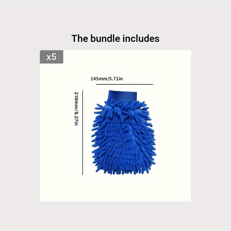 Avtomobilni yuvish uchun qo‘lqoplar, yumshoq sochiq qo‘lqoplar, avtomobillar va oynalarni tozalash uchun