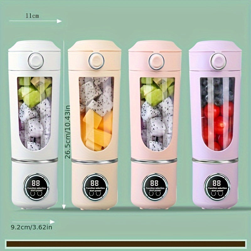 Portable Personal Juicer Blender 25oz with 4 Speeds Ice Crushing