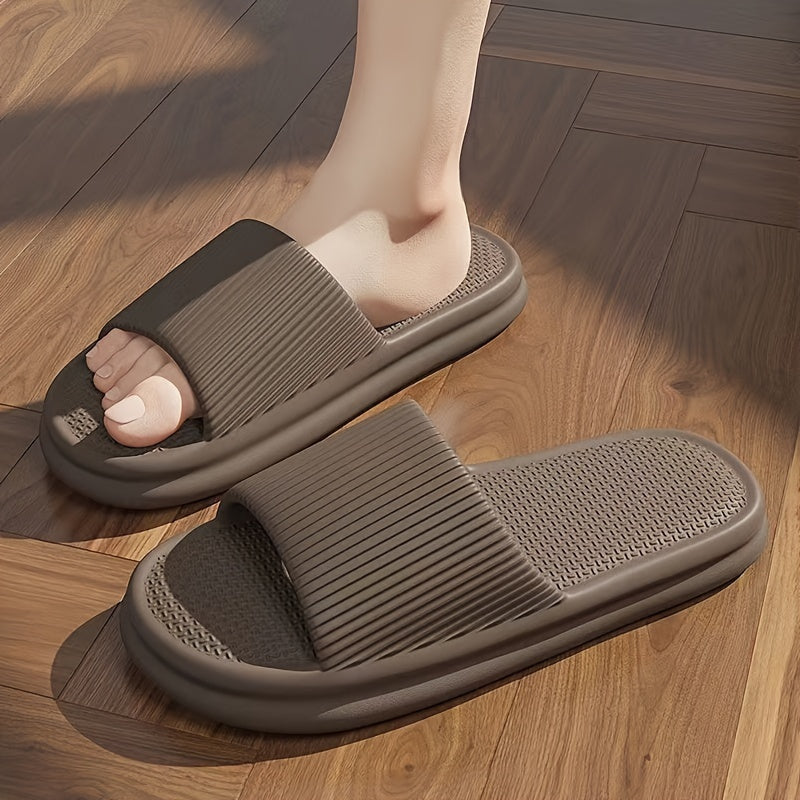 Zapatillas casuales unisex de EVA para todas las estaciones, antideslizantes, cómodas para el hogar