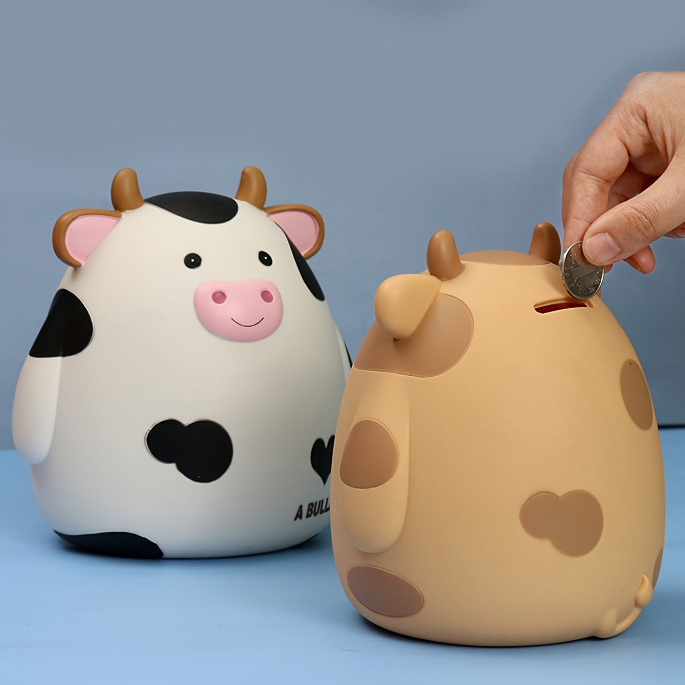 Cute Cow-Shaped Piggy Bank for Saving Money and Gift Decor