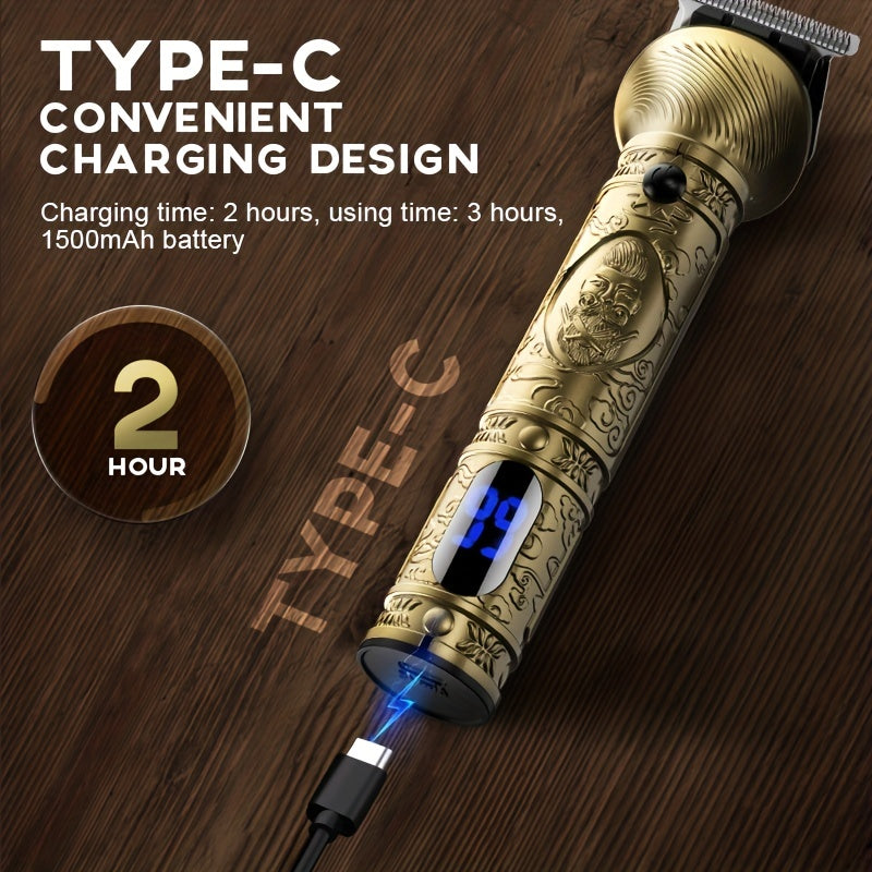 Многофункциональный электробритва с заменой головки и триммером для носа