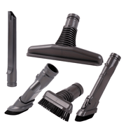 5-Piece Vacuum Cleaner Attachment Kit for Dyson V6 DC Models Plastic Nozzles and Brush Heads