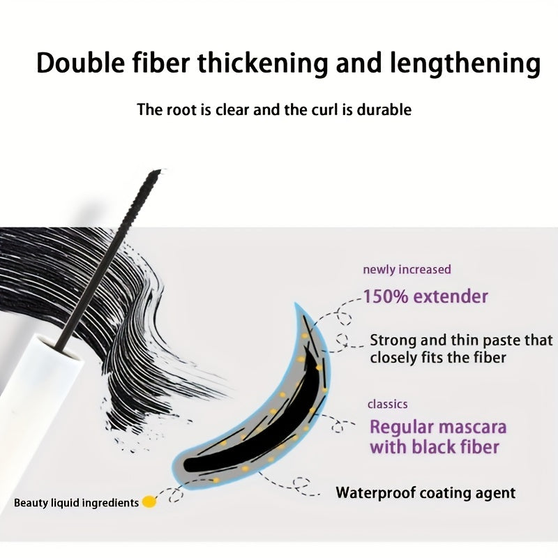 Women's Waterproof Smudge-Proof Lengthening Mascara
