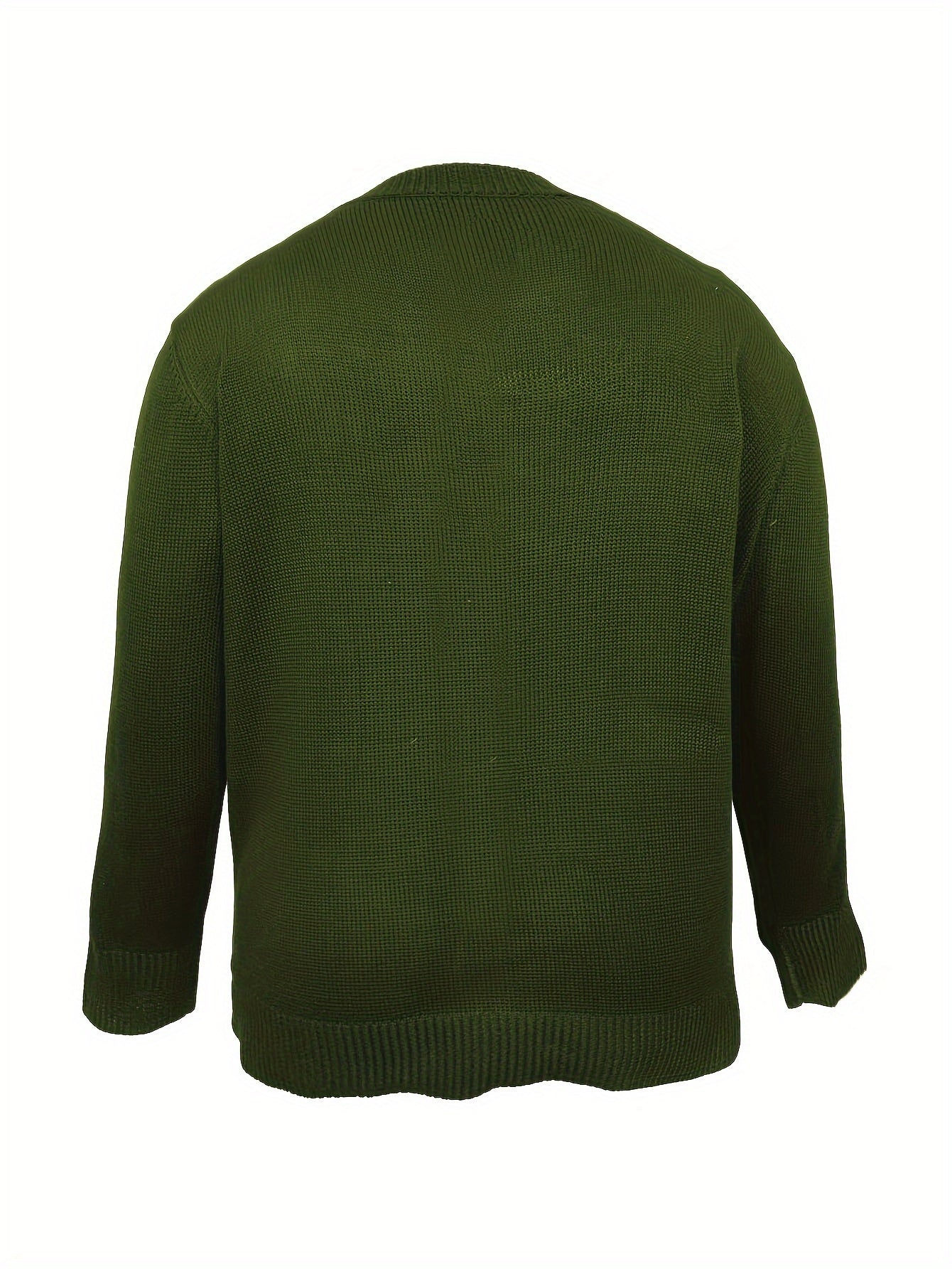 Plus Size Women's Sweater Long Sleeve Bow Accent Fall Winter Pullover