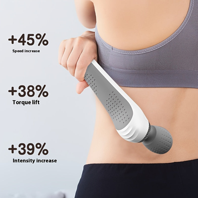 Portable Electric Massage Stick USB Rechargeable High-Speed Vibration Full-Body Relaxation