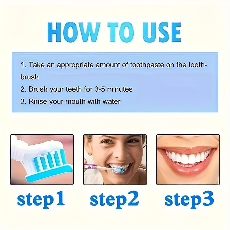 Whitening Toothpaste for Smoking Damage and Fresh Breath, Deep Clean