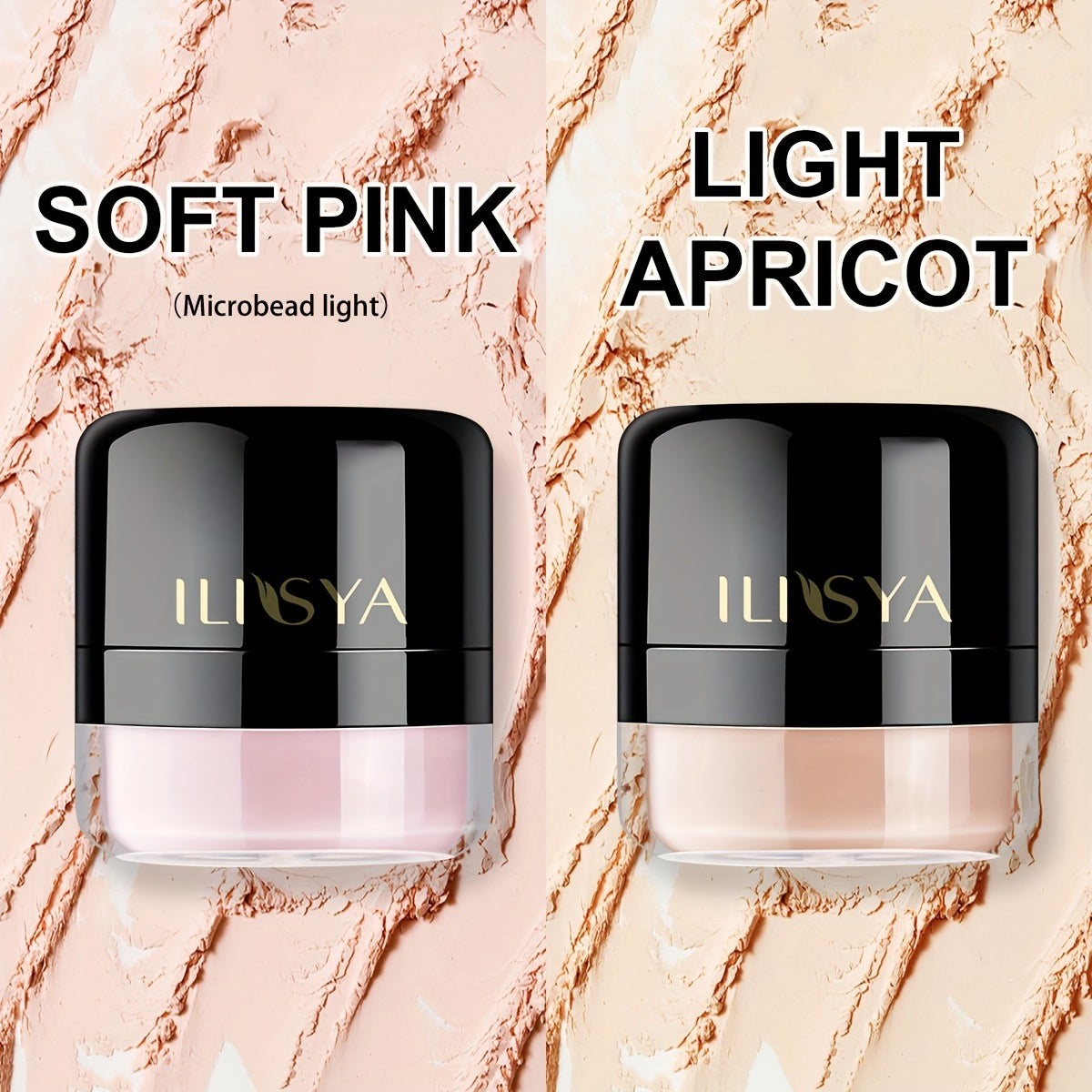 Base de maquillaje en polvo suelto de larga duración, control de aceite, resistente al agua y corrector