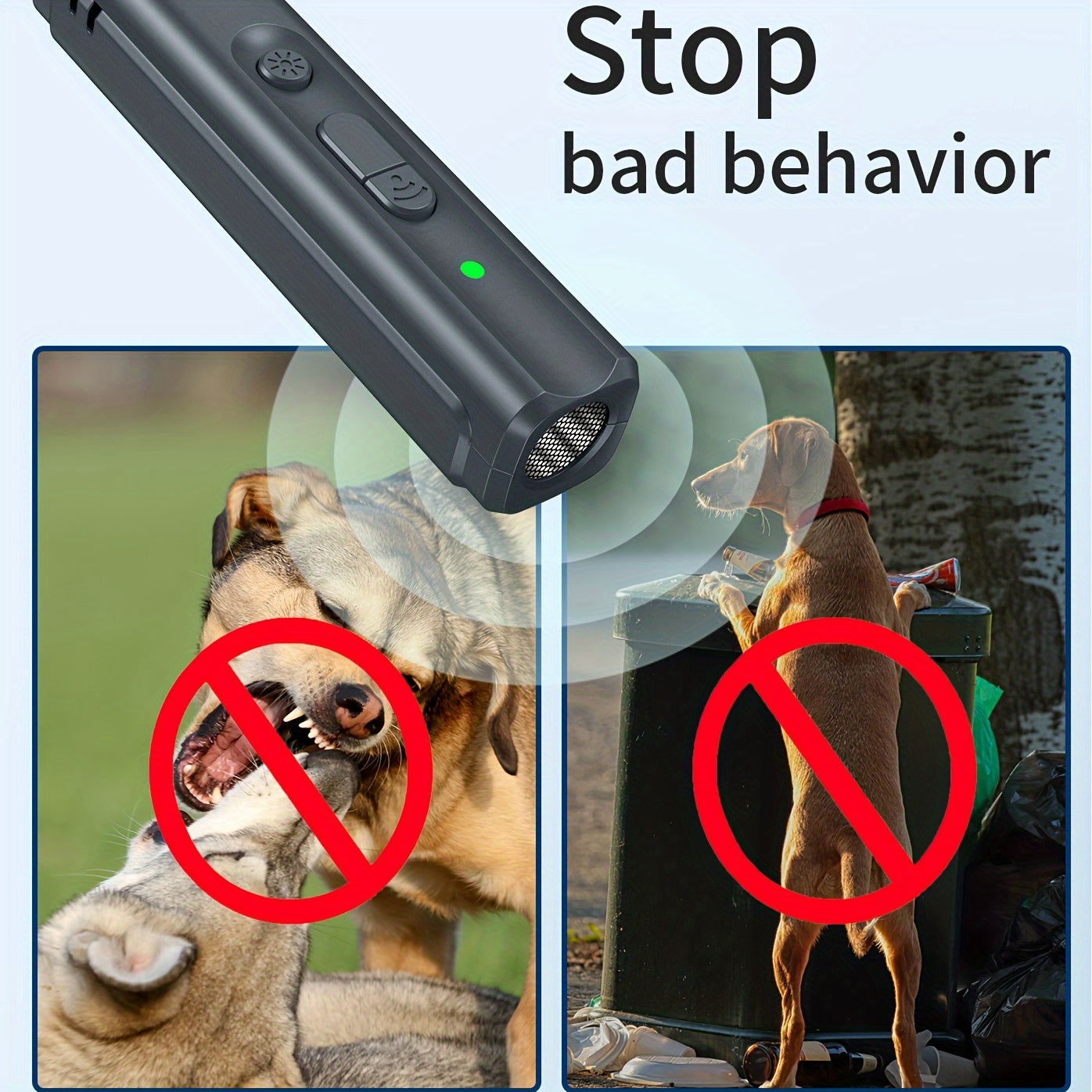 Portativ ultratovushli itlarni qochirish qurilmasi UV chiroq bilan