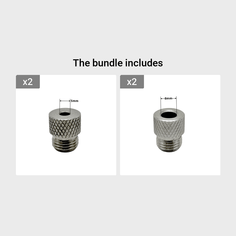 Stainless Steel Drill Guide Sleeves for Woodworking 3mm-10mm Bushing for Doweling and Pocket Hole Jigs