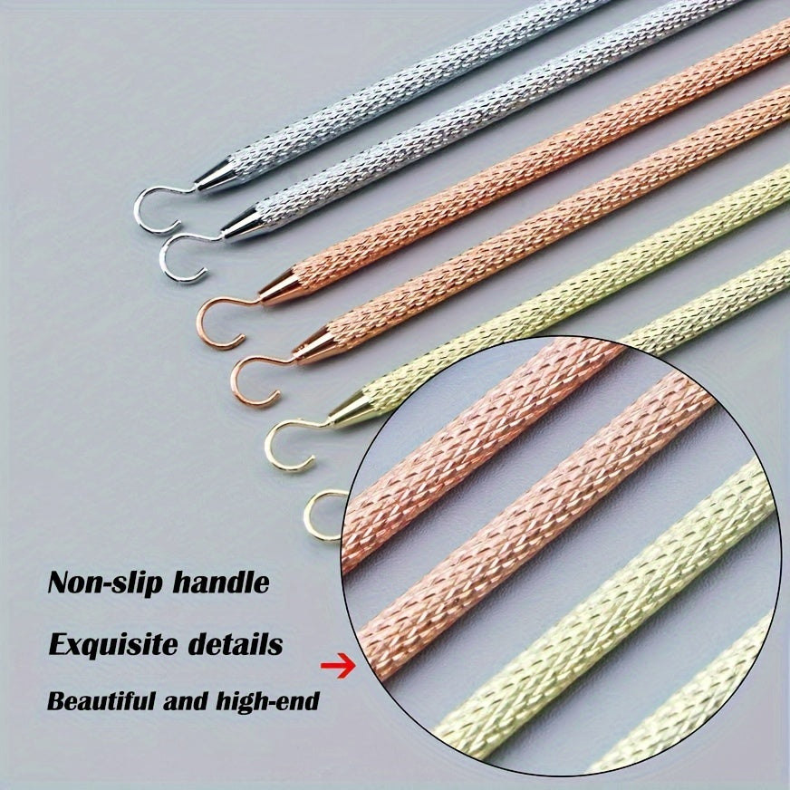 Unisex Gold Jewelry Tool for Quick Bracelet Wearing and Self-Service