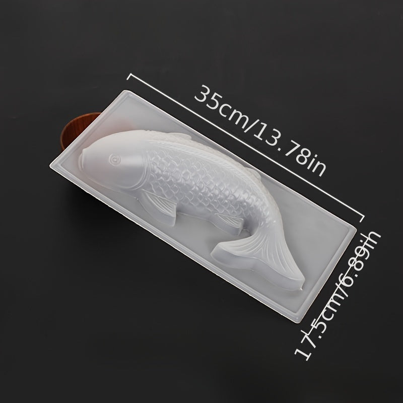 Polypropylene Koi Fish Baking Mold for Jelly Chocolate Pastry Decorating