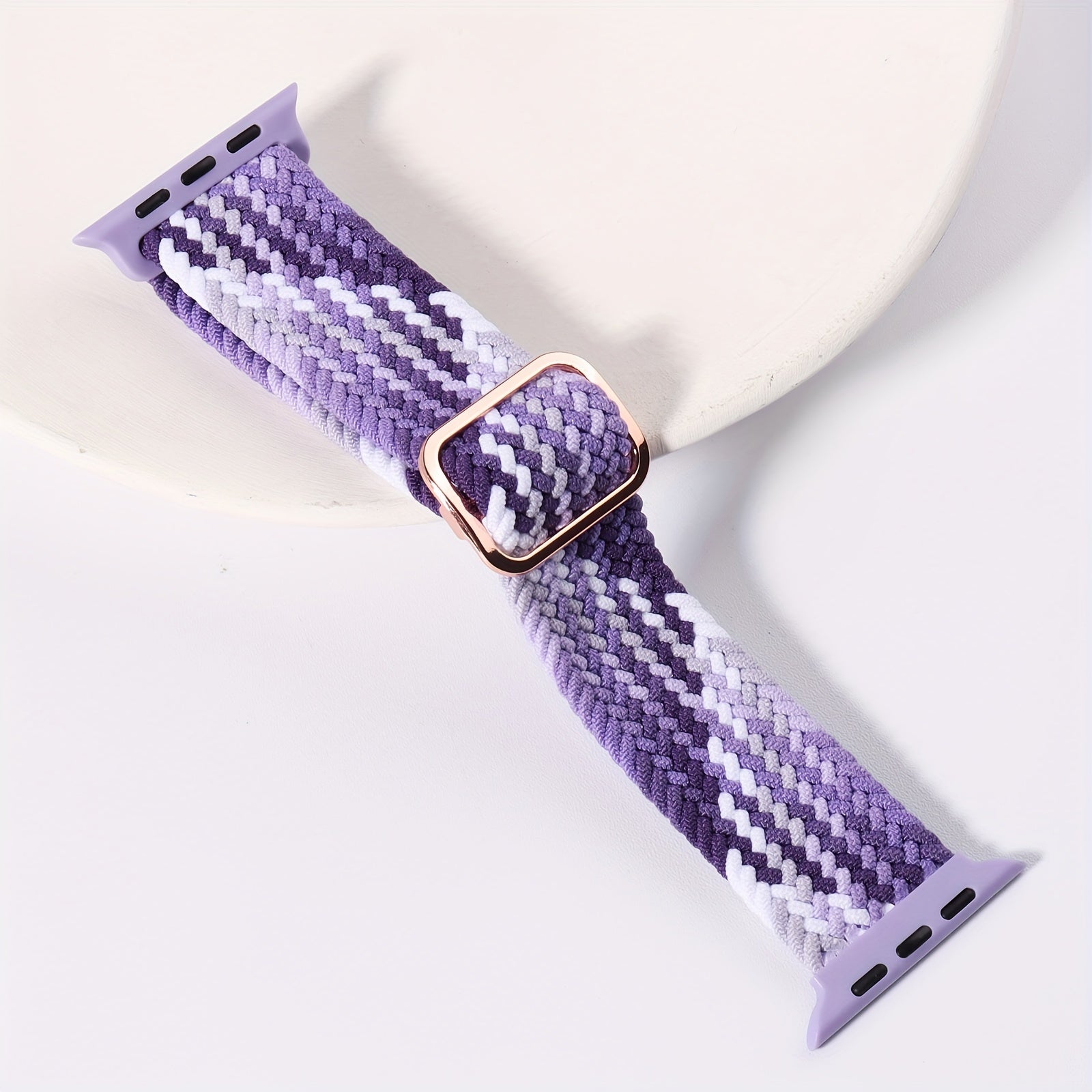 Эластичная плетеная лента для iWatch, совместимая с различными размерами и сериями, подходит как для женщин, так и для мужчин.