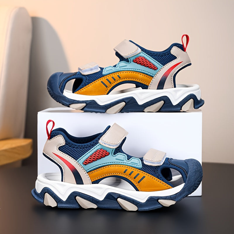 Детские сандалии для малышей на пальчиках, легкие, противоскользящие, повседневная летняя обувь