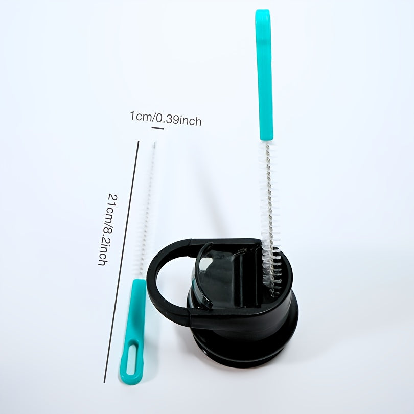 Naylon qirralar bilan changyutgich cho'tkasi to'plami, zanglamaydigan po'lat tutqich bilan, 12/20 dona