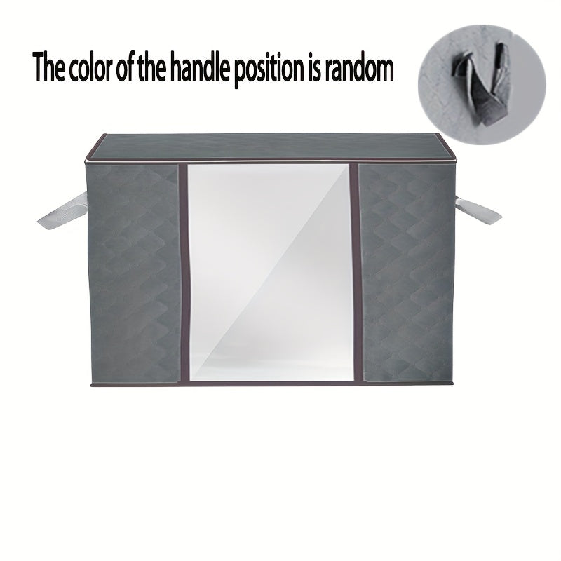 Foldable Non-Woven Storage Bags for Quilts and Clothing Moisture-Proof Closet Organizer