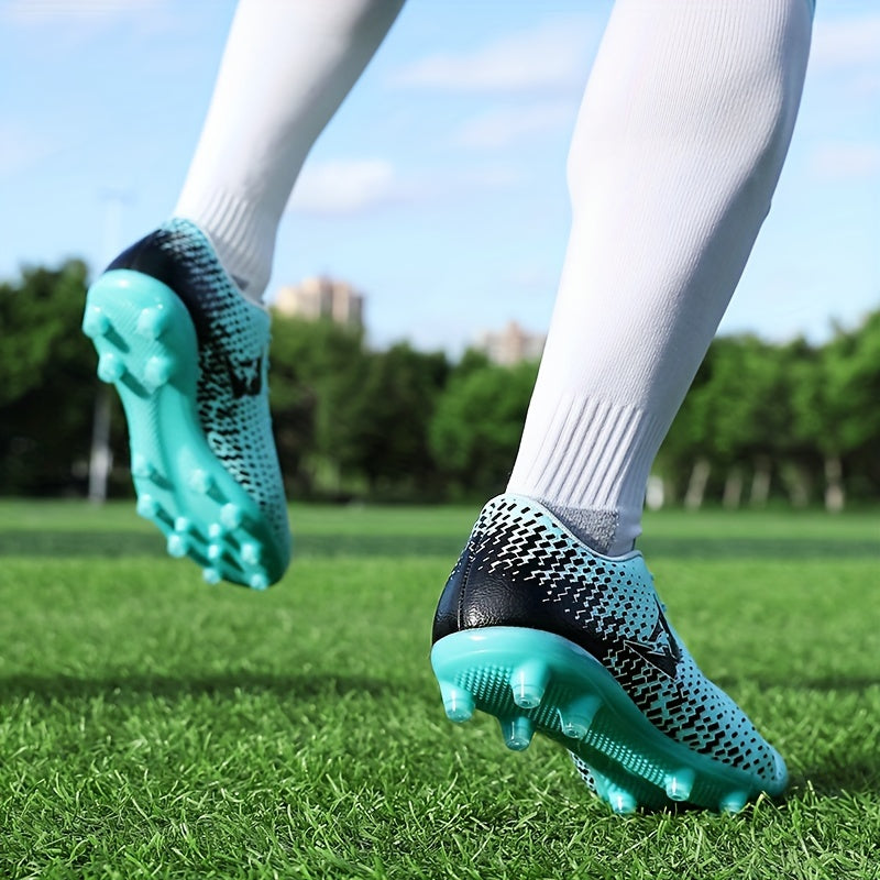 Adult Soccer Cleats Breathable Non-Slip All-Season Sports Footwear