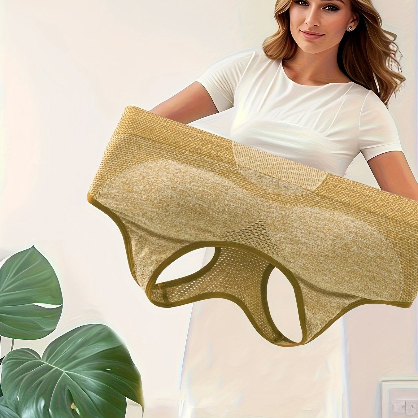 Plus o'lcham nafas oladigan, shovqinsiz tarmoq sport brasi uchun yoga